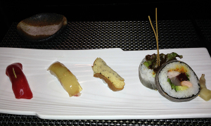 NINJYA AKASAKA（忍者 赤坂）特選握り寿司とロール寿司
