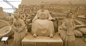 ヨコハマ砂の彫刻展