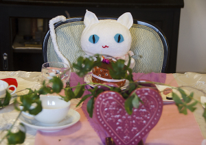 白猫さん家のバレンタインパーティー