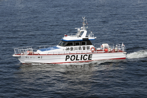 神奈川県警 横浜水上警察署の警備艇 神２あしがら