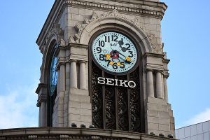 SEIKO HOUSE GINZA の時計塔