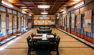 旅館建物室礼美術館「河鹿園」 Kajikaen